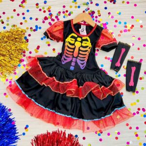 FANTASIA CAVEIRINHA MEXICANA B/D - Imagem 2