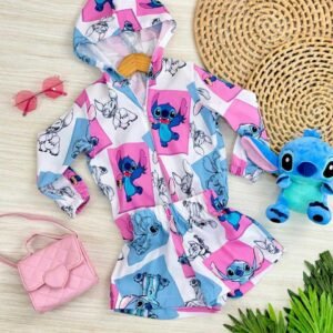 CONJ MARIAS SHORT/CAPUZ STITCH - Imagem 1