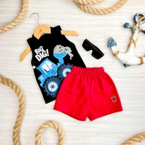 CONJ MOLETOM REGATA BABY TRATOR - Imagem 5
