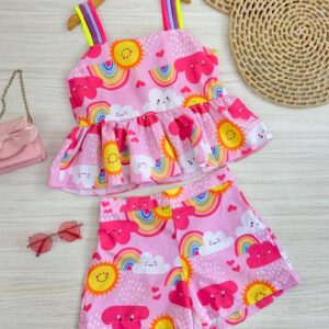 CONJ MARIAS SHORT NUVEM - Imagem 2