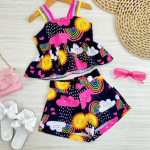 CONJ MARIAS SHORT NUVEM - Imagem 4