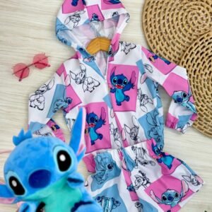 CONJ MARIAS SHORT/CAPUZ STITCH - Imagem 3