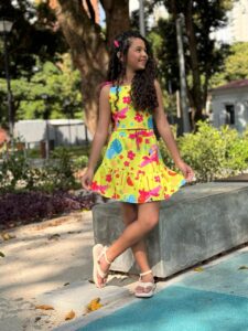 CONJ MARIAS SAIA FLAMINGO