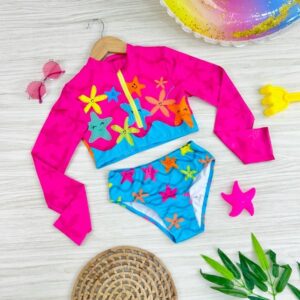 BQ MANGA PREMIUM ZIPER FUNDO DO MAR - Imagem 1