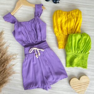 CONJUNTO BLUSA ELASTEX