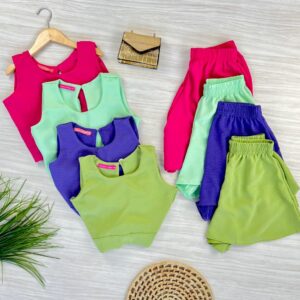 CONJ BLUSA S/MANGA - Imagem 1