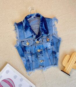 COLETE JEANS FEMININO