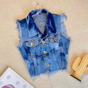 COLETE JEANS FEMININO