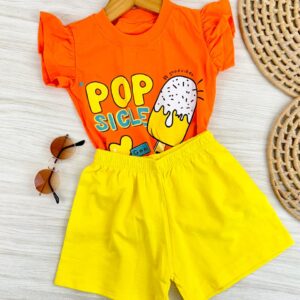 CONJ SHORT MOLETOM POP FEM - Imagem 2