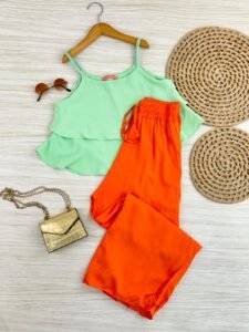 CONJUNTO CALCA VERDE