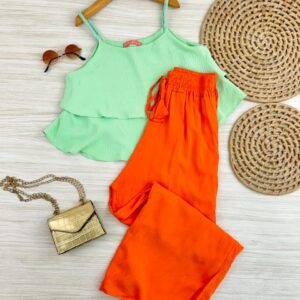 CONJUNTO CALCA VERDE