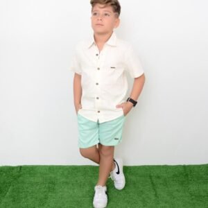 CAMISA SOCIAL RODRIGO BEGE - Imagem 2