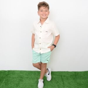 CAMISA SOCIAL RODRIGO BEGE - Imagem 3