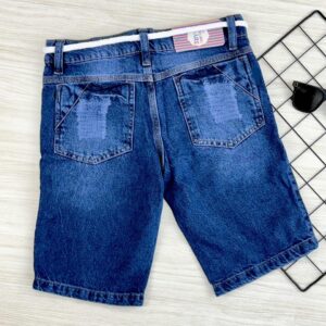 BERMUDA JEANS S/LYCRA DESTROYED 4 - Imagem 2