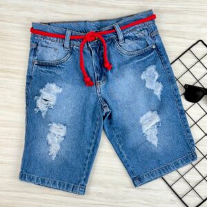 BERMUDA JEANS S/LYCRA DESTROYED 10