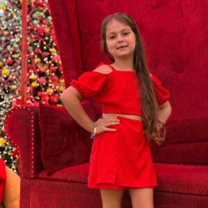 CONJ SHORT/SAIA BRILHO HELÔ - Imagem 1