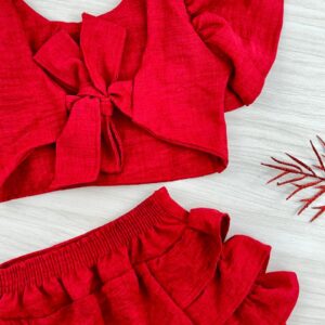 CONJ SHORT BORBOLETA DOURADA - Imagem 2