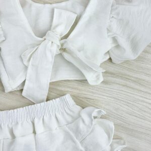 CONJ SHORT BORBOLETA DOURADA - Imagem 4