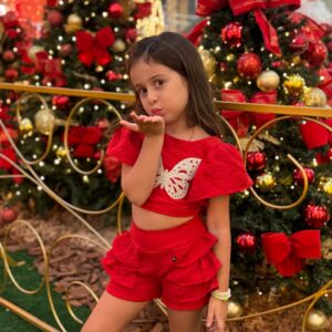 CONJ SHORT BORBOLETA BIA - Imagem 3