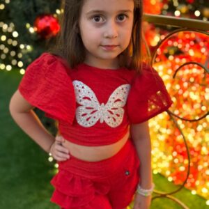 CONJ SHORT BORBOLETA BIA - Imagem 2