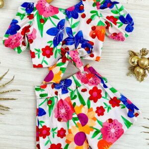 CONJ SHORT/SAIA FLORES - Imagem 2