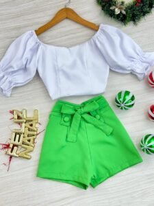 SHORT ALFAIATARIA ZÍPER