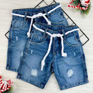 BERMUDA JEANS CORDÃO - Imagem 1