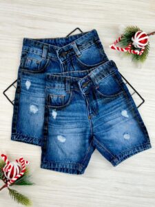 BERMUDA JEANS DESTROYED