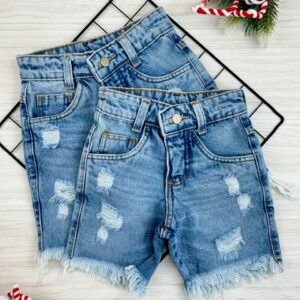 BERMUDA JEANS DESTROYED - Imagem 1