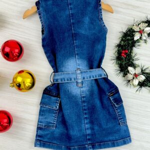 VESTIDO JEANS CARGO - Imagem 4