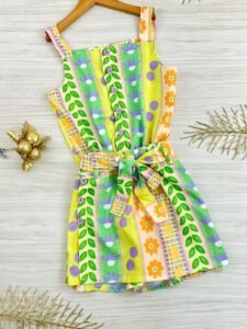 CONJ TURMA CROPPED ELASTICO VERDE