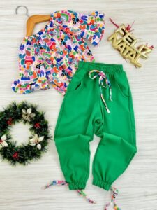 CONJ CALÇA JOGGER MOLINHAS