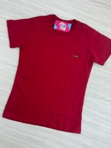 CAMISA PLAQUINHA VERMELHO