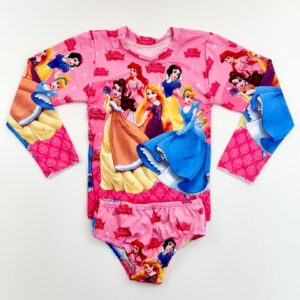CONJUNTO LINHA COMUM FEM PRINCESAS