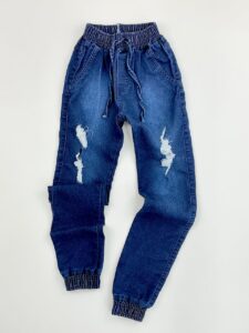 CALÇA JOGGER FEM FINN DESTROYED