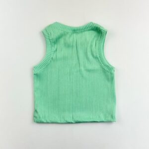 REGATA FEMININA CANELADA PREMIUM VERDE CLARO - Imagem 2