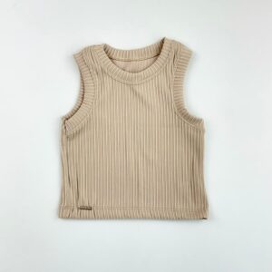 REGATA FEMININA CANELADA PREMIUM BEGE - Imagem 1