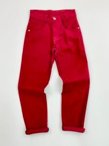 CALÇA MASCULINA BRIM VINHO