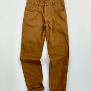 CALÇA MASCULINA BRIM NL MARROM - Imagem 3