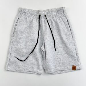 CALÇÃO MOLETOM PREMIUM CINZA CLARO - Imagem 1