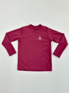 CAMISA COMUM MANGA VINHO