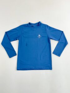 CAMISA COMUM MANGA AZUL