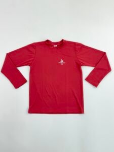 CAMISA COMUM MANGA VERMELHO FECHADO