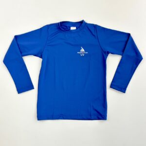 CAMISA COMUM MANGA AZUL ROYAL