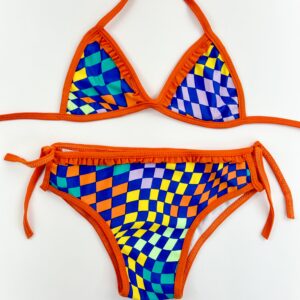 BIQUINI BABADO XADREZ - Imagem 3