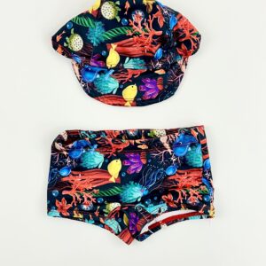 SUNGA E CHAPÉU FUNDO DO MAR - Imagem 1