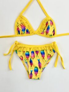 BIQUINI BABADO PEIXINHOS