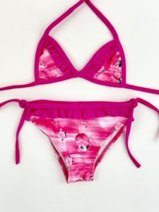 BIQUINI BABADO FLAMINGO