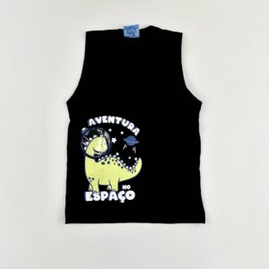 CONJUNTO MOLETOM REGATA DINO ASTRONAUTA - Imagem 2