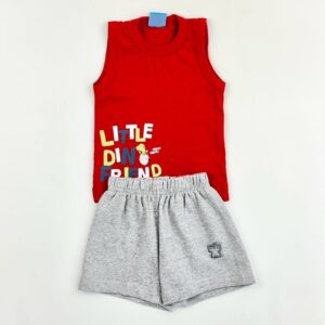 CONJUNTO MOLETOM REGATA DINO BABY - Imagem 1